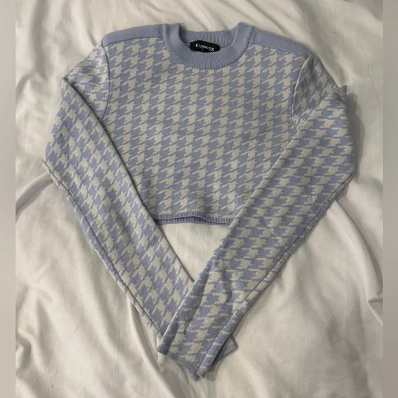 Express Houndstooth sweater size XS - Picture 3 of 5